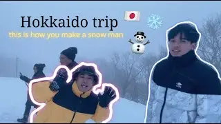 Getting lost in hokkaido 🇯🇵  ❄️  | ended up making a snowman💀