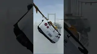 Supercoche vs trailer Beamng.Drive