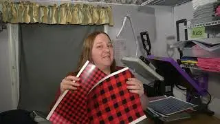 Buffalo Plaid HTV Project Ideas