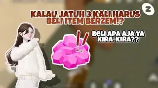 CHALLENGE PARKOUR KALAU JATUH 3 KALI HARUS BELI ITEM YANG BERZEM!?😯||ZEPETO INDONESIA🇮🇩