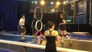 Canning Conveyor - Cirque Du Soleil - Luzia - Hoop Diving Rehearsals