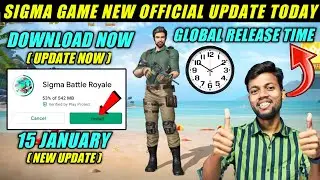 Sigma Game New Update 15 January | Sigma Game New Official Update | Sigma Game In Play Store | Sigma