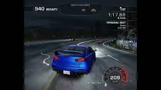 PC Need For Speed Hot Pursuit Mitsubishi Lancer Evolution X (Sports Car Named Desire)