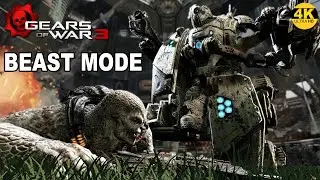 GEARS OF WAR 3 BEAST MODE - 3 Matches/Maps Gameplay -- No Commentary XBOX SERIES X 4K 60FPS