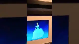 Cinderella animation at the Disney Immersive Experience! 