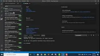 Python - Integrate Git bash with VS code