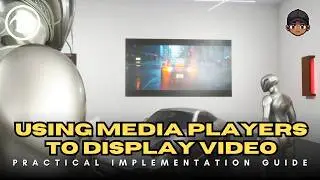 How to Play Videos on Screens in Unreal Engine 5 (Media Player Tutorial)