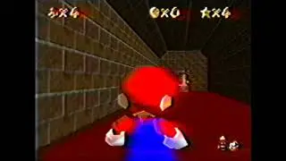 Super Mario 64-Castle at night