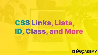 Learn HTML & CSS - CSS Links, Lists, ID's, Classes, and Pseudo Elements