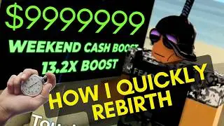How I Quickly Rebirth in War Tycoon! Roblox