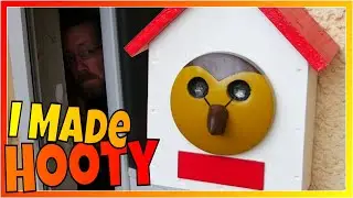 I made Hooty to Protect my Shop from the Dragon