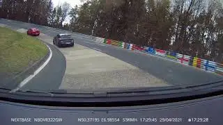 Two laps of the Nordschleife in a Polo GTI (no sound, sorry)