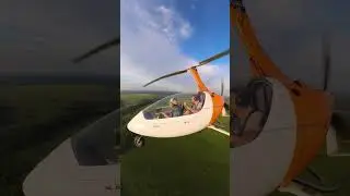 Полет на автожире (учебка)