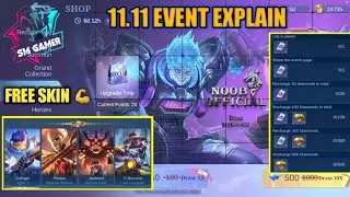 Mobile legends Double 11 event explain | mlbb double 11 event guide | tips& tricks for mlbb 11 event