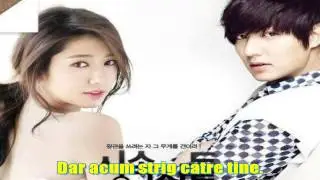 Lee Hong Ki-I'm saying(Heirs ost)romanian subtitle