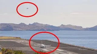 ABORTED TAKEOFF MAKES 2 GO AROUNDS W/ATC at Madeira Airport
