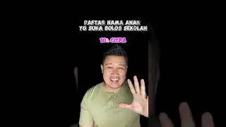 DAFTAR NAMA BOCIL PEMALAS, CENGENG, BANDEL DLL‼️ #bocilepepe