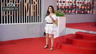 نسرين طافش الفستان بيطير فى مهرجان الجونة