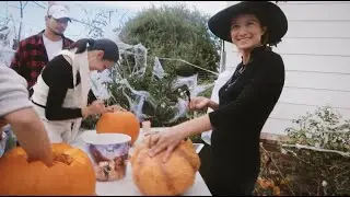 Our Quarantine Halloween (I turned my yard into a haunted house)