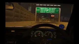 Shuto Expressway C1 with Nissan Skyline R31 on Assetto Corsa VR