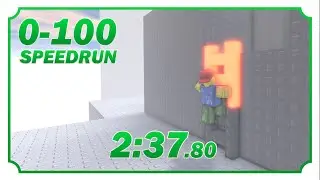 Steep Steps Roblox Speedrun 0-100m