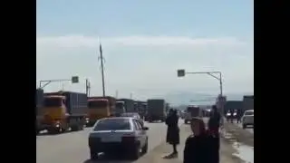 В Дагестане против Платона к тысячам фур присоединились зерновозы. 