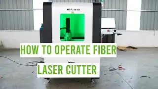 How to install and operate fiber laser cutter with Cypcut system