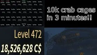 FREE CRAB CAGE MACRO FOR FISCH | Roblox Fisch