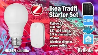 57 Ikea Trädfi Starter kit, Integration of Zigbee smart bulb and Rodret dimmer into Home Assistant
