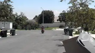 Nate's 1st ride on his bike