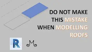 Revit tutorials - Roofs - do NOT make this