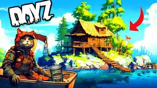 We Built a Cosy Cabin On A Small Island! - Postapocalyptic DayZ Adventure