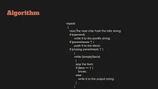 Infix to Postfix conversion and algorithm | DSA Part 3