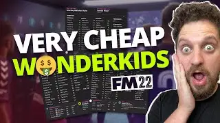 Huge List of Very Cheap FM22 Wonderkids