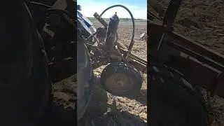 Первая поломка нашего плуга(