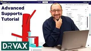3d Printing Cura 4.X Custom and Advanced Support Tutorial