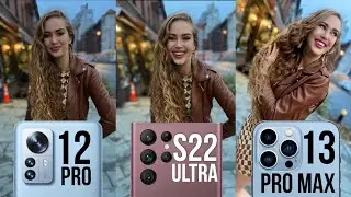 Xiaomi 12 Pro vs Samsung Galaxy S22 Ultra vs iPhone 13 Pro Max Camera Test