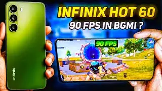 INFINIX HOT 60 😍 90 FPS IN BGMI PUBG | BEST PHONE UNDER 10000🔥| INFINIX HOT 60 5G BGMI TEST