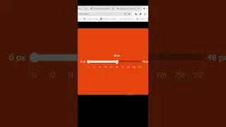📊 Both Sides Sliding Input Type Range 🎨