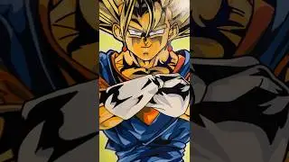 Hand painted “Vegito Door” for sale. On #fbmarketplace #subscribe #goku #vegito #art