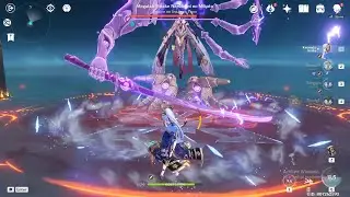 Magatsu Mitake no Mikoto Boss fight - Genshin impact
