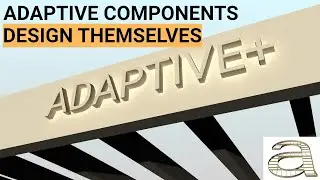 These Adaptive Beams design themselves. Real-time auto framing for Architects.