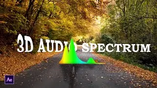 3D audio spectrum in after effects | After effects tutorials