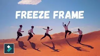 Freeze Frame Effect in filmora 9 [Filmora Tutorial]