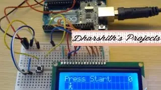 Arduino LCD Tutorial|How to control Arduino|Arduino LCD Jumping Tom Game|16*2 LCD Project