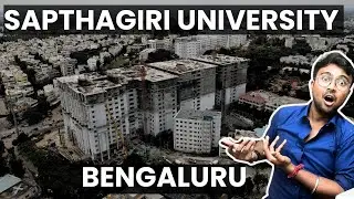 SAPTHAGIRI NPS UNIVERSITY 2024 🔥Campus Tour🔥Thanks for inviting😱Top Private University In India😱