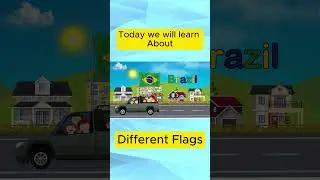 Guess The Flag Name For Kids | Country Flags | Brazil Flag | Spain Flag