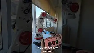 six Axis Robot Arm alive