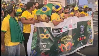 Brazil Fans Qatar Road Show | FIFA World Cup Qatar 2022| Brazil Fans Qatar