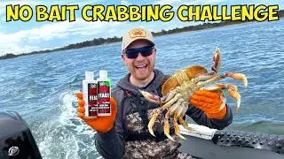 NO BAIT Crabbing Challenge With Smelly Jelly (Will This Work?)